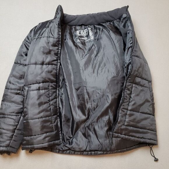 Mens F&F Puffer Jacket Coat - Size L - Picture 10 of 12